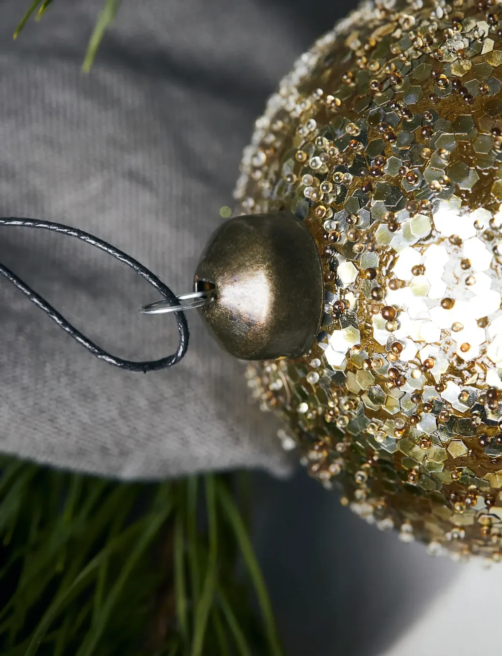 house doctor - Ornaments, HDChosen, Gold - joulupallot - guld - 4