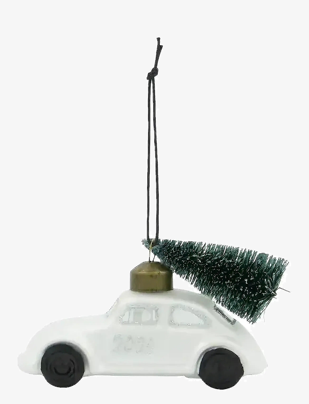 house doctor - Julepynt, HDCar, Hvid;Sølv - vit, silver - 0