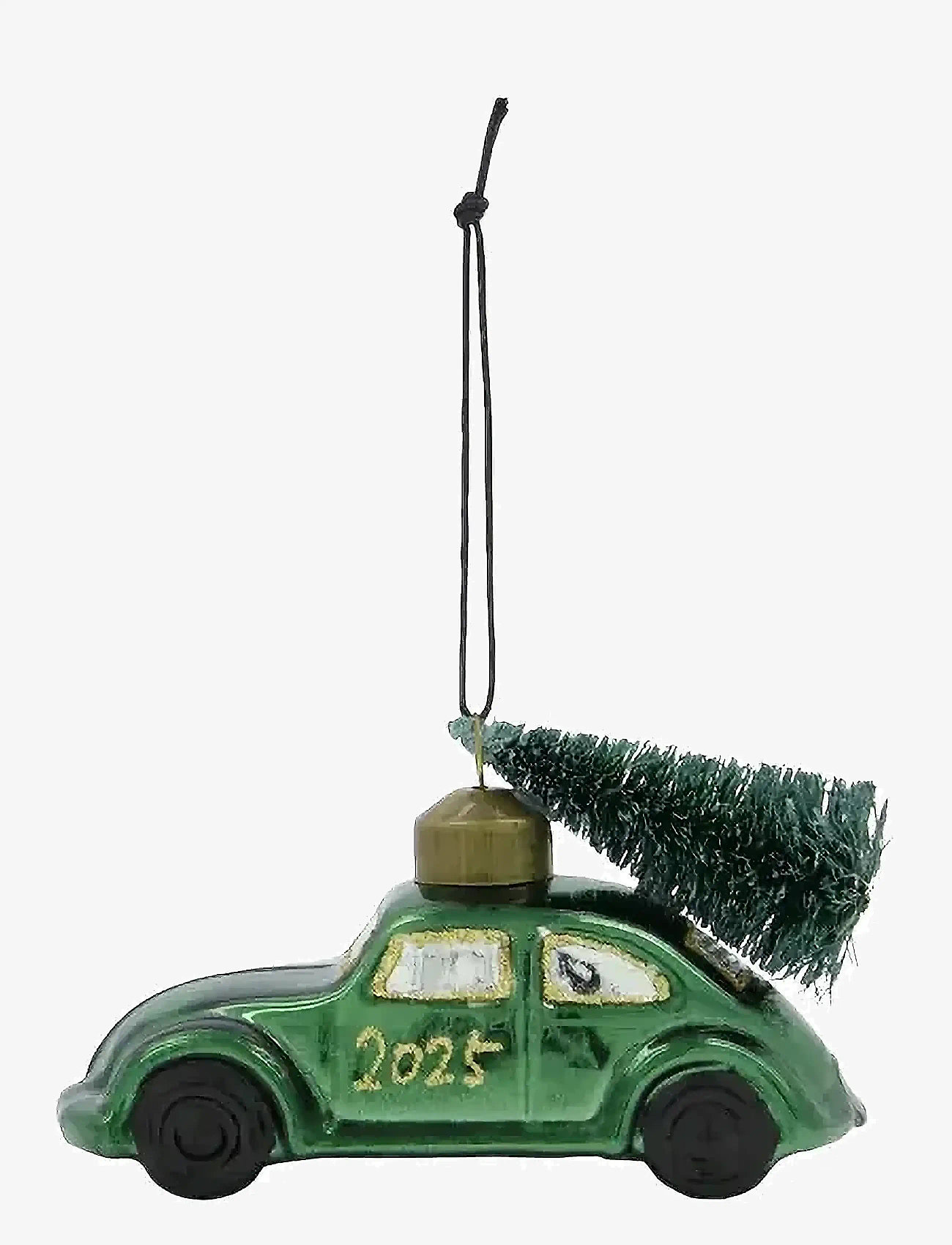 house doctor - Ornament, HDCar, Green;Gold - grÖn, guld - 1