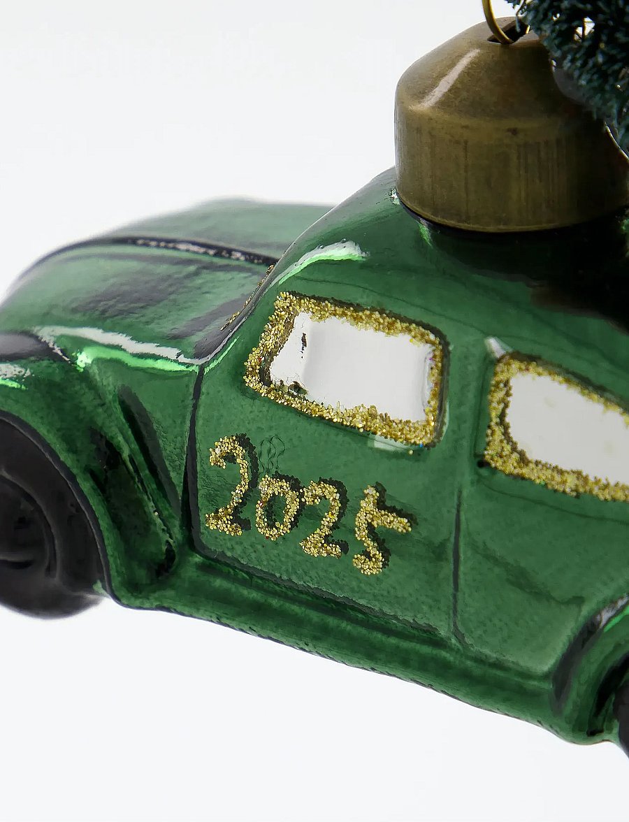 house doctor - Ornament, HDCar, Green;Gold - grÖn, guld - 2