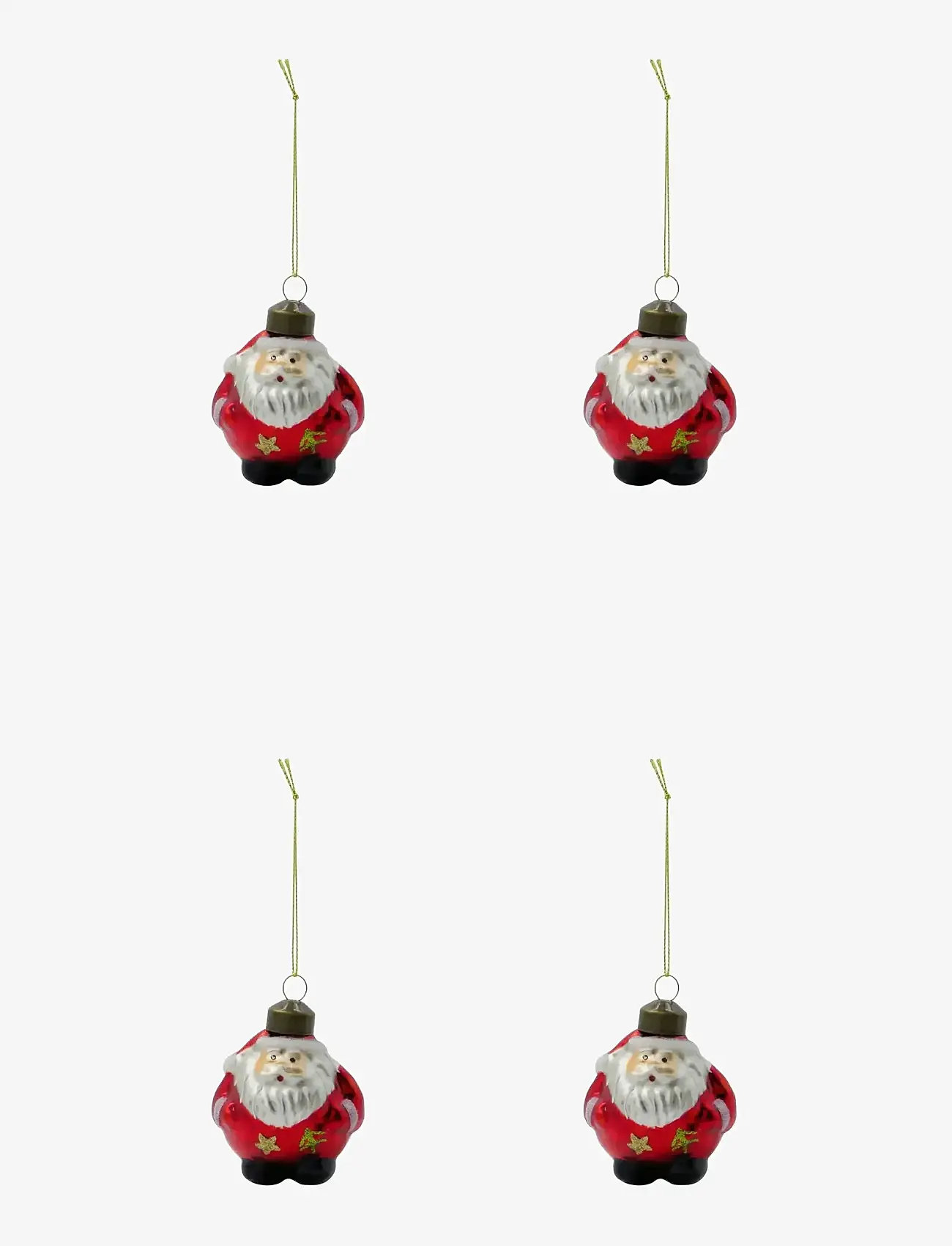 house doctor - Julepynt, HDKlaw, Rød - red - 0