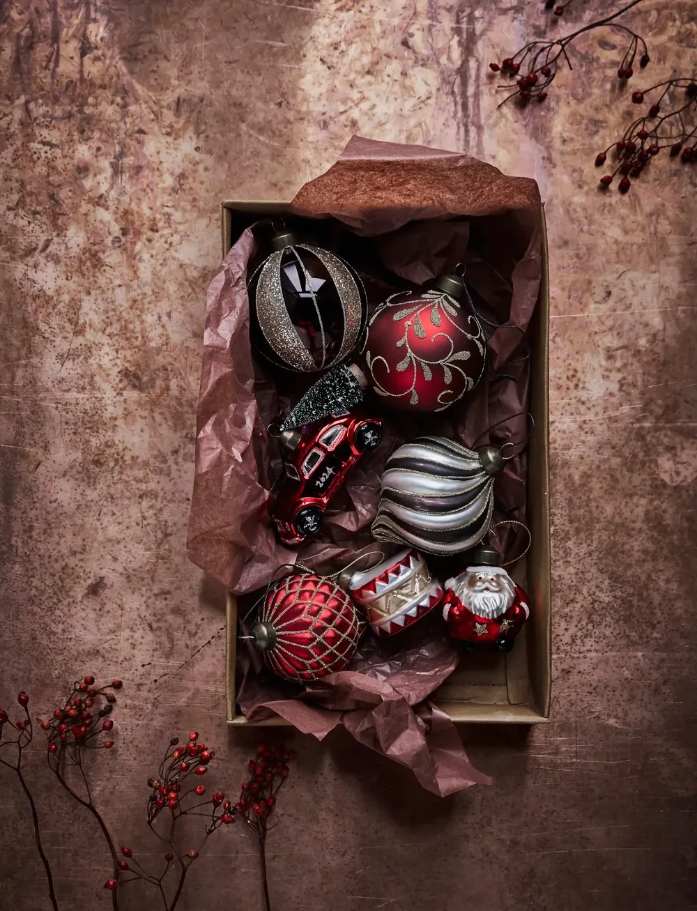 house doctor - Ornaments, HDKlaw, Red - osta hinna alusel - red - 4