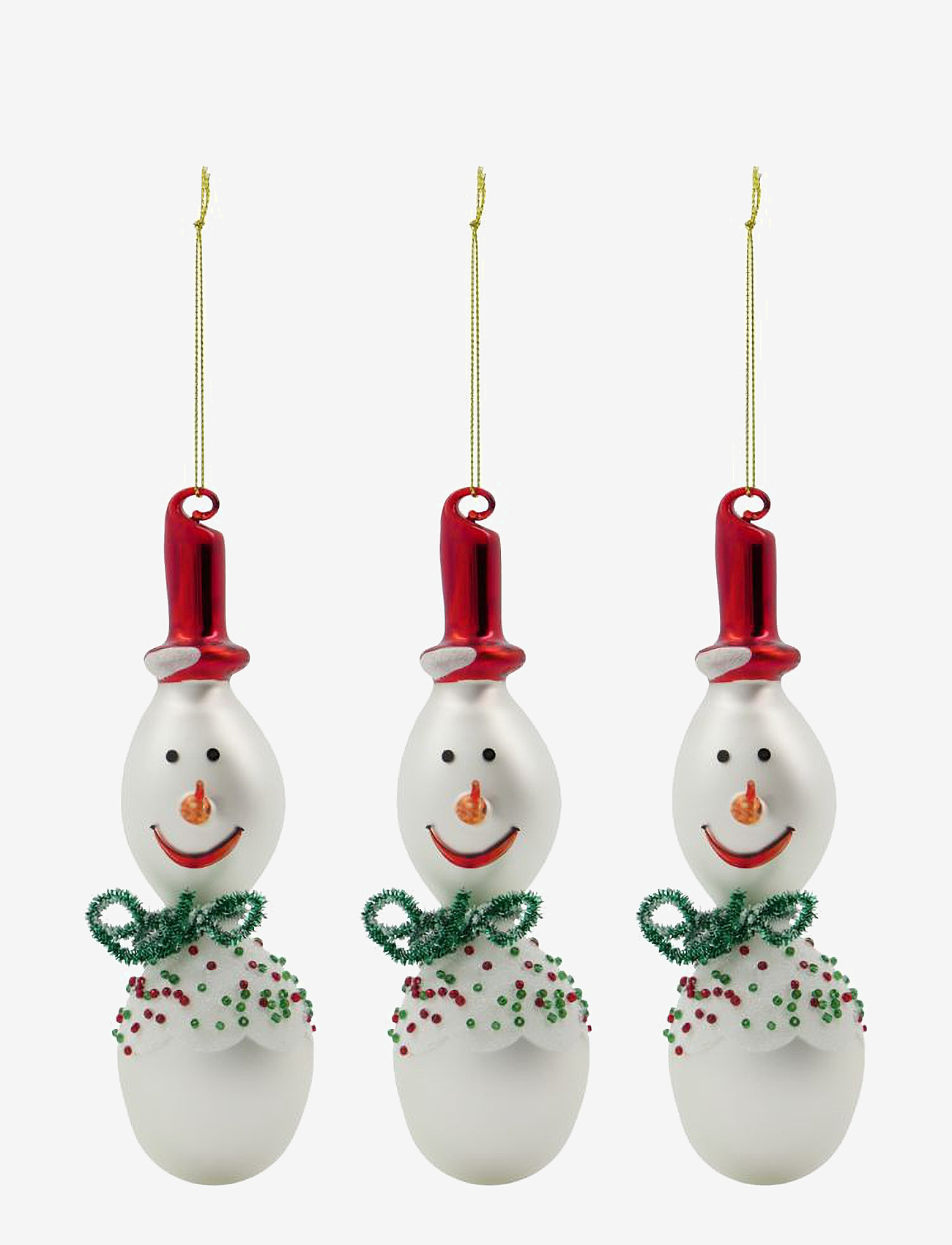 house doctor - Ornaments, Frosty - alhaisimmat hinnat - white - 0