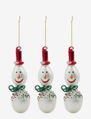 Ornaments, Frosty - WHITE