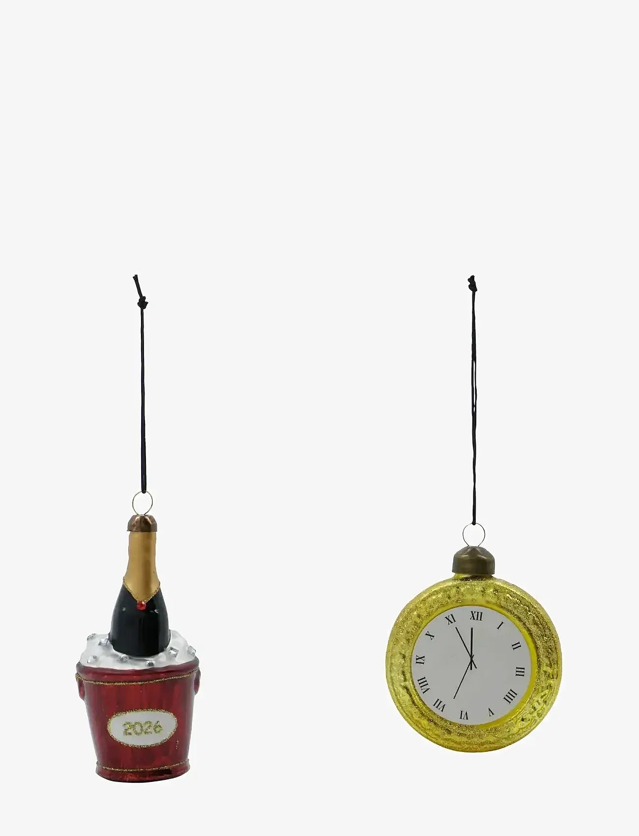 house doctor - Ornaments, HDNewYear2025, Golden - nach preis einkaufen - gyllen - 0