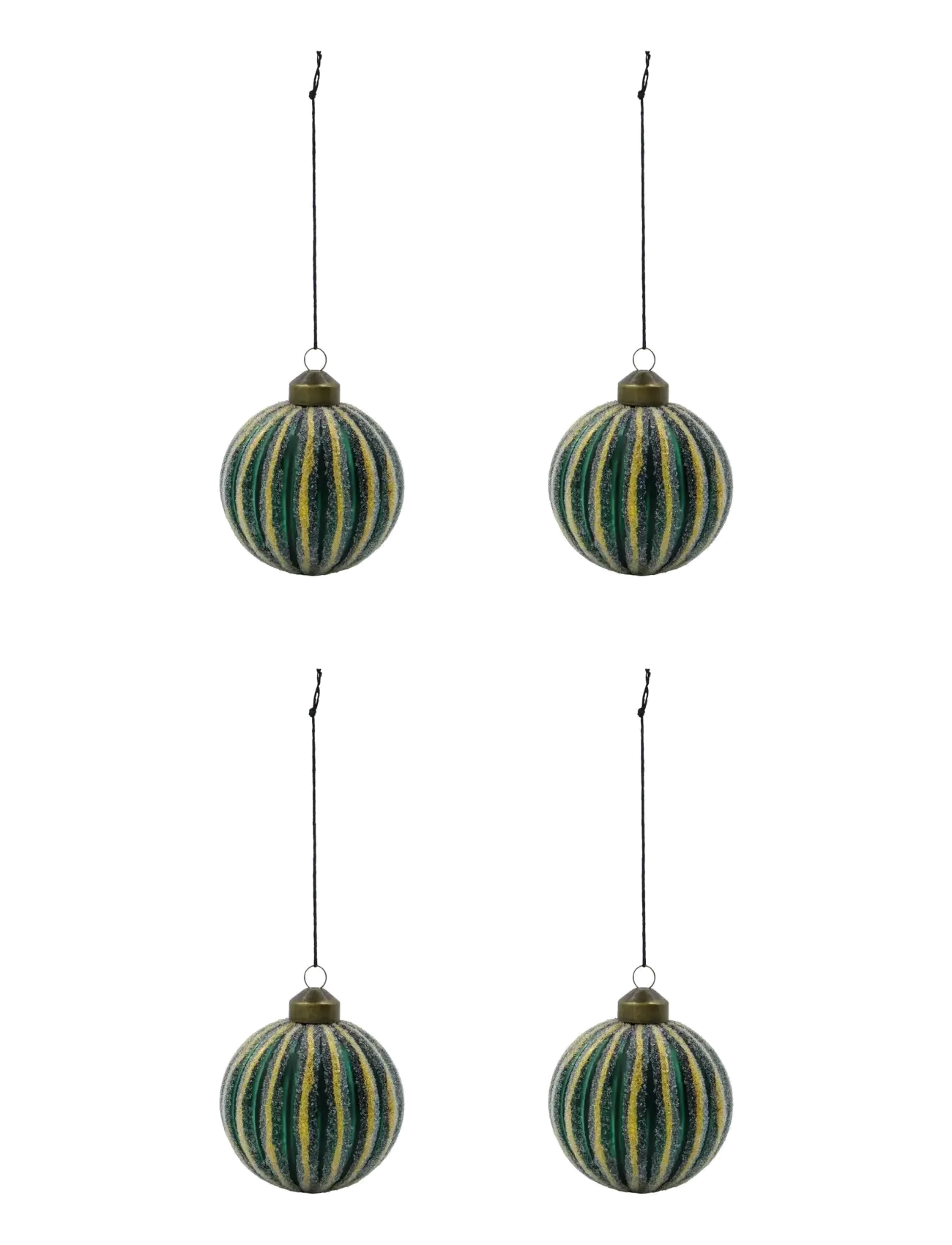 house doctor - Christmas ornament, HDFrost, Green - grÖn - 1