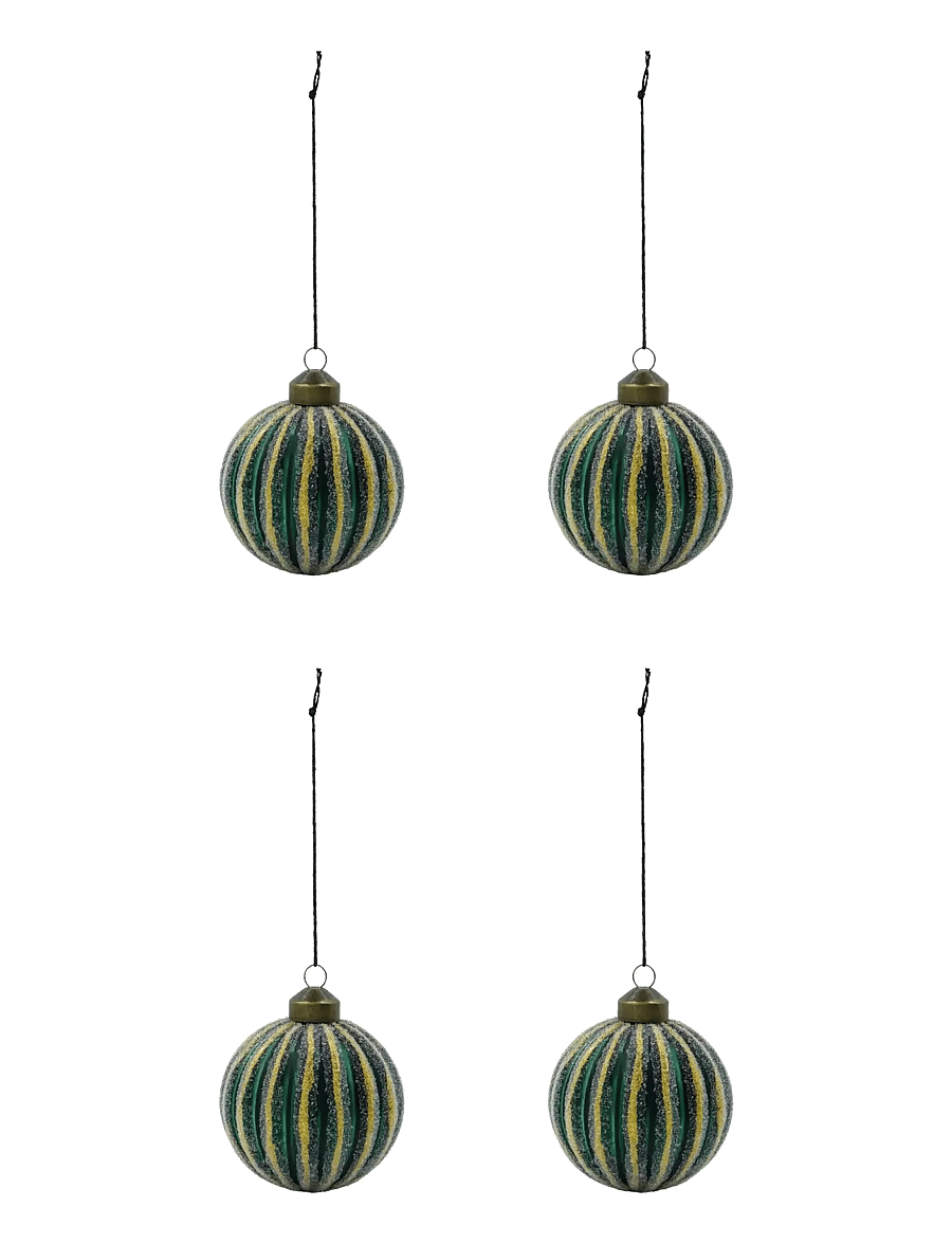 house doctor - Christmas ornament, HDFrost, Green - grÖn - 1