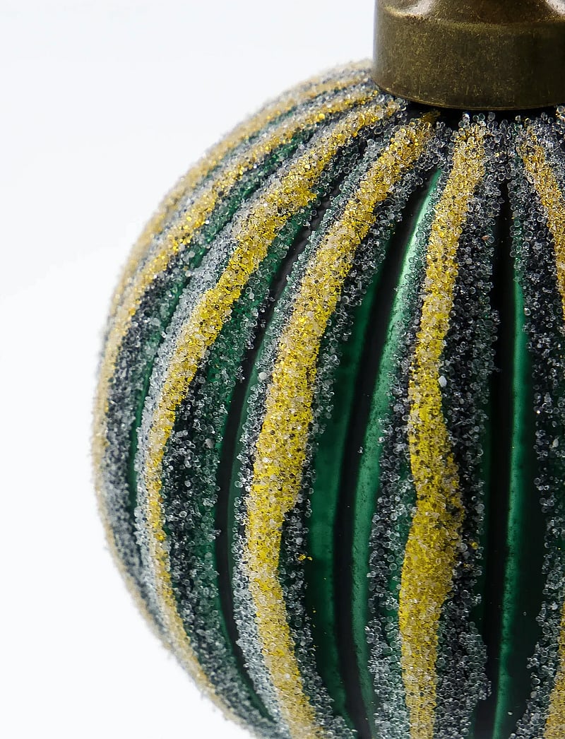 house doctor - Ornaments, HDFrost, Green - jõuluehted - grÖn - 4