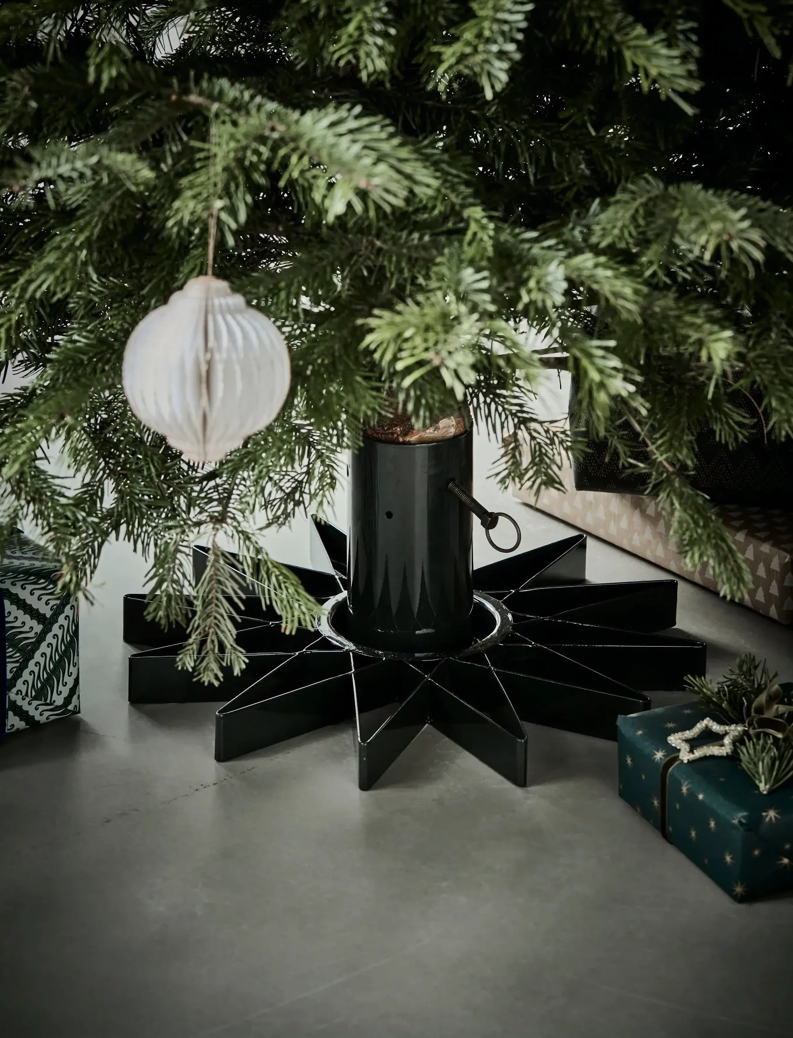 house doctor - Christmas tree stand, HDStar, Dark - green - 0