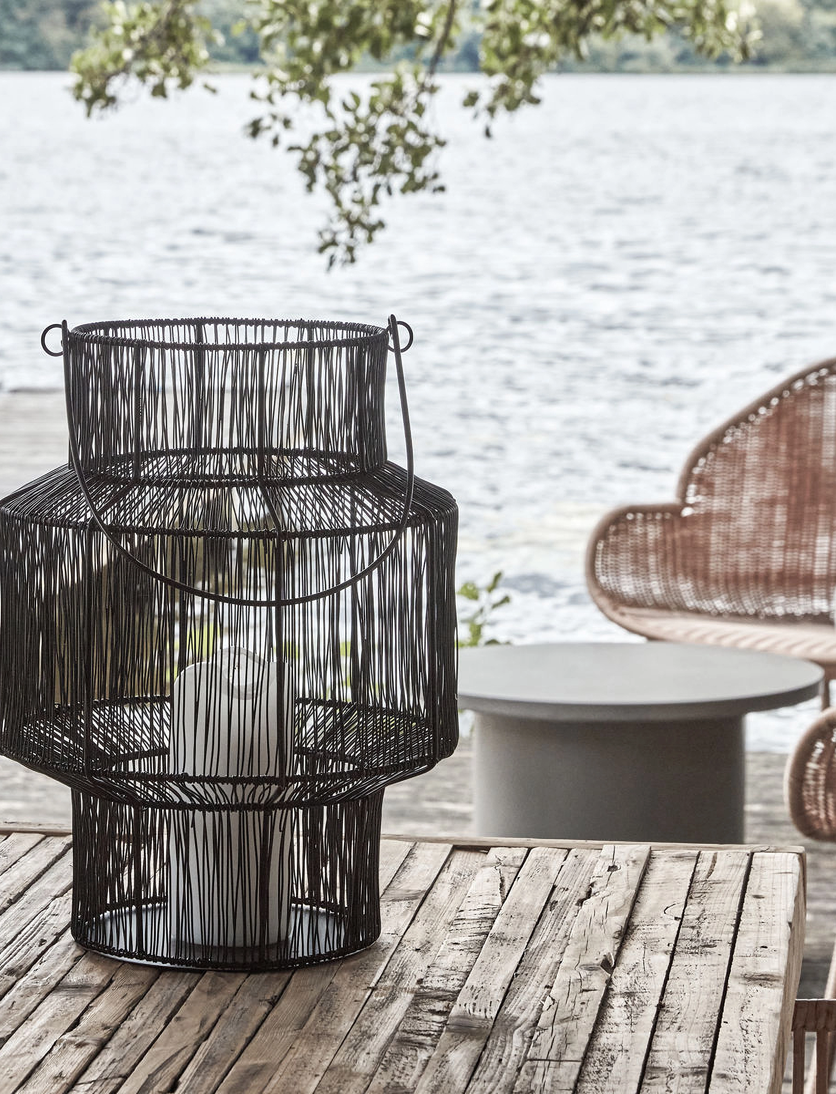 house doctor Lanterne, Hdalive, Sort, 27X27X37 cm, Outdoor Lighting, Schwarz - Lanterns, Homeware