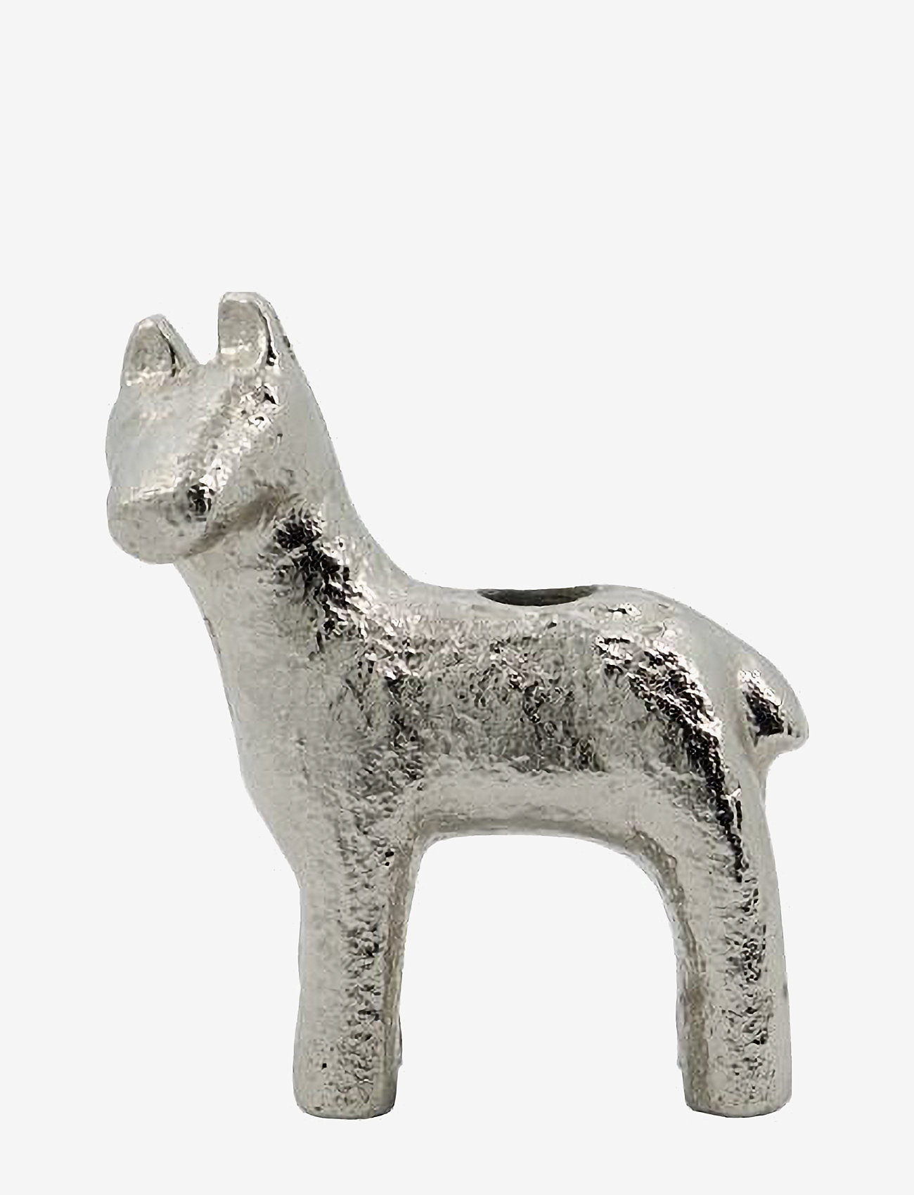house doctor - Candle holder, Horse - de laveste prisene - antique silver - 0