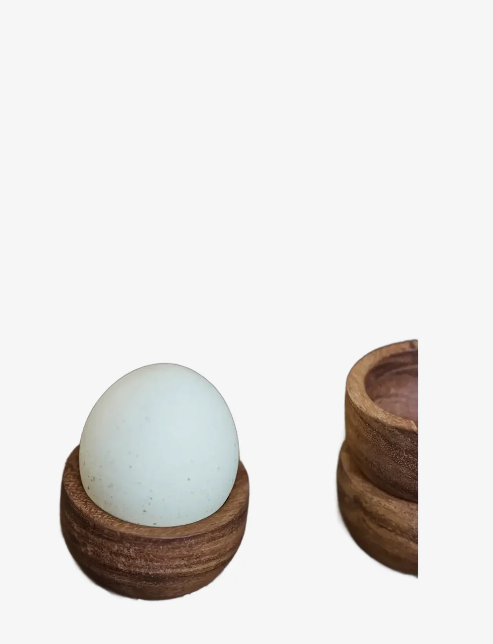 house doctor - Egg cup, HDWood, Nature - eierbecher - nature - 2