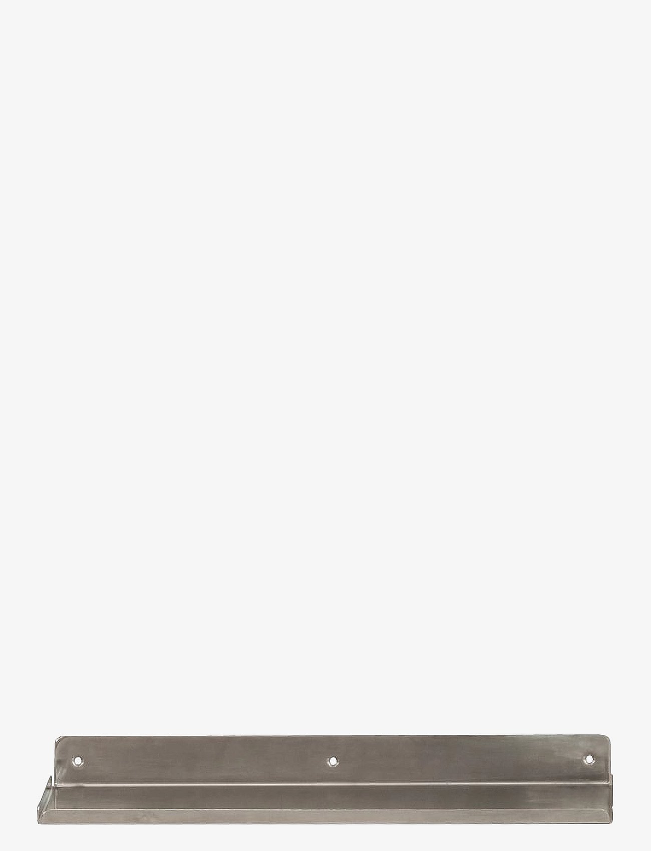 house doctor | Shelf, Hdledge, Brushed Silver | 43X11.5X4CM