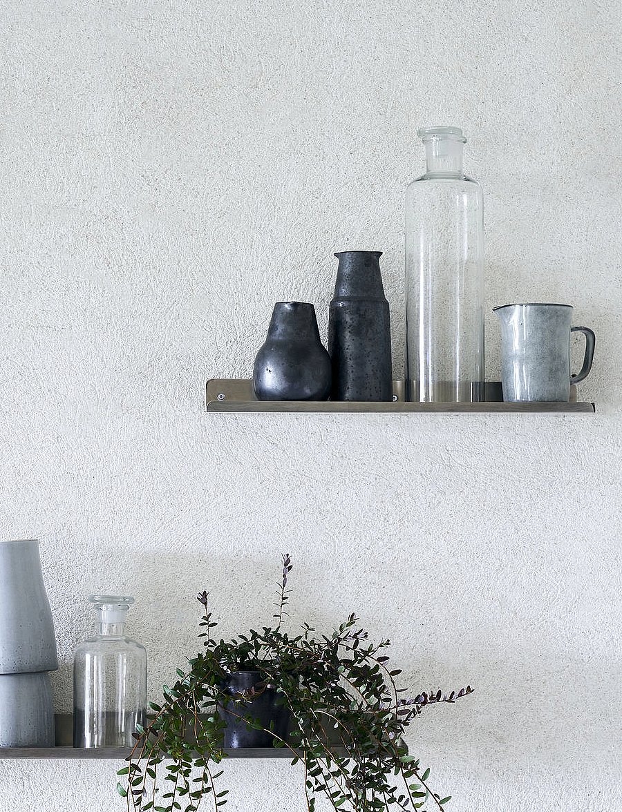 house doctor - Shelf, HDLedge, Brushed silver - badezimmerverwahrung - brushed silver - 0