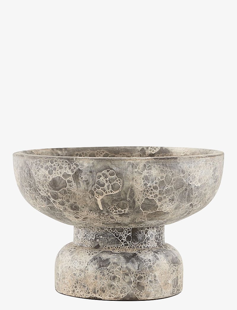 house doctor - Ancient Tealight holder - teeküünlahoidjad - grey/brown - 1