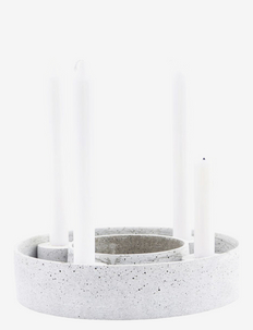 Candle stand, HDThe Ring, Grey, house doctor