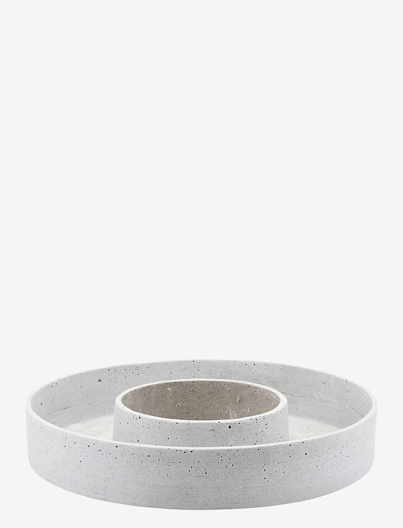 house doctor - Candle stand, HDThe Ring, Grey - küünlajalad - grey - 1