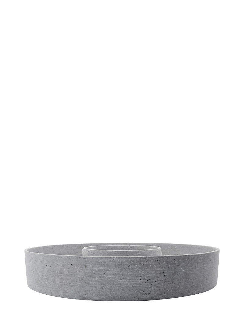 house doctor - Candle stand, HDThe ring, Grey - kerzenständer - grey - 1