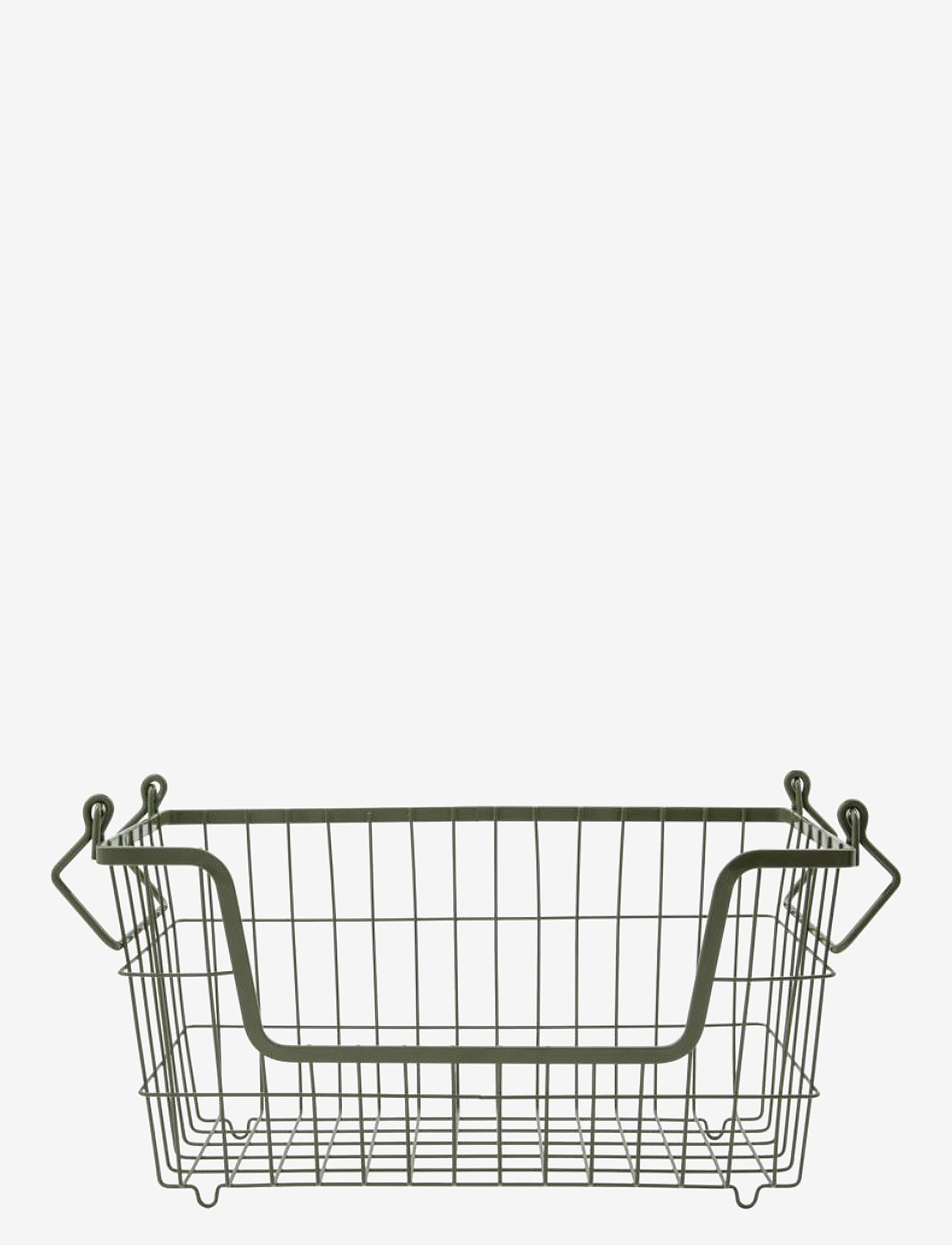 house doctor - Basket, HDTaw, Army green - köp efter pris - army green - 0