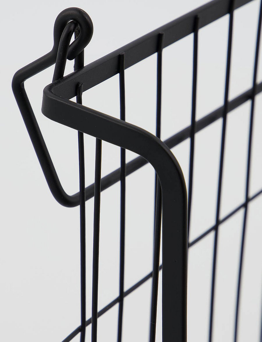 house doctor - Basket, HDTaw, Matte black - hoiukorvid - matte black - 3