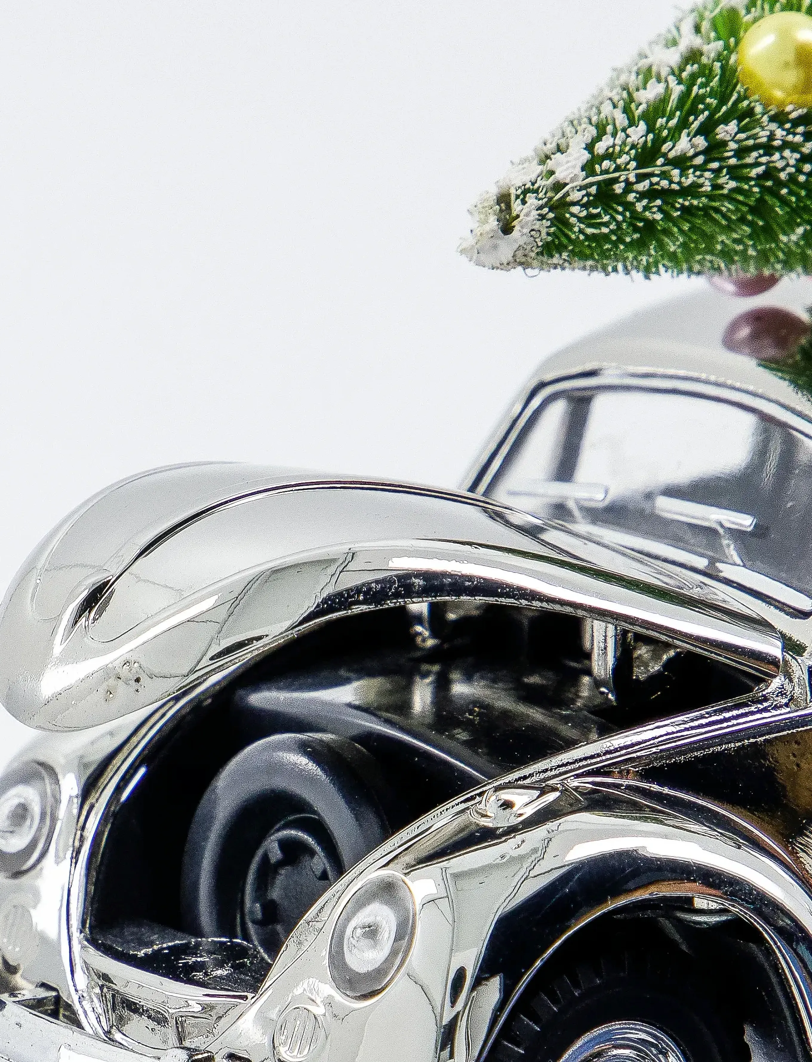 house doctor - Decoration, HDXmas car, Silver - jõulukaunistused - silver - 3