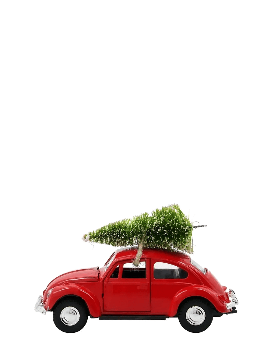 house doctor - Decoration, HDXmas car, Red - red - 1