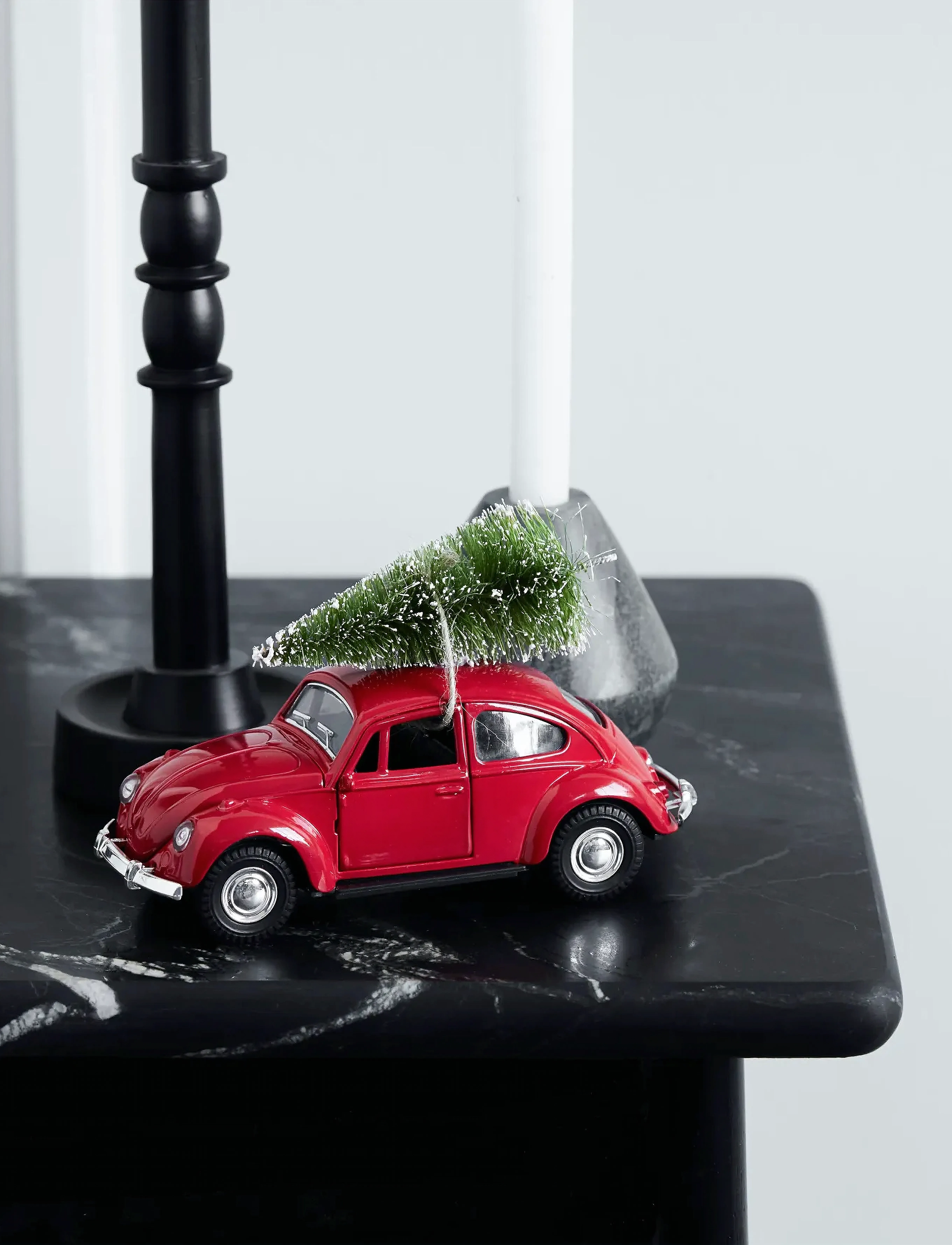 house doctor - Dekoration, HDXmas car, Röd - red - 0