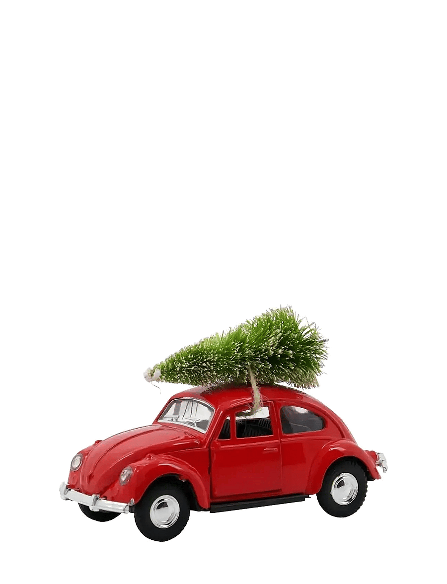 house doctor - Decoration, HDXmas car, Red - red - 4