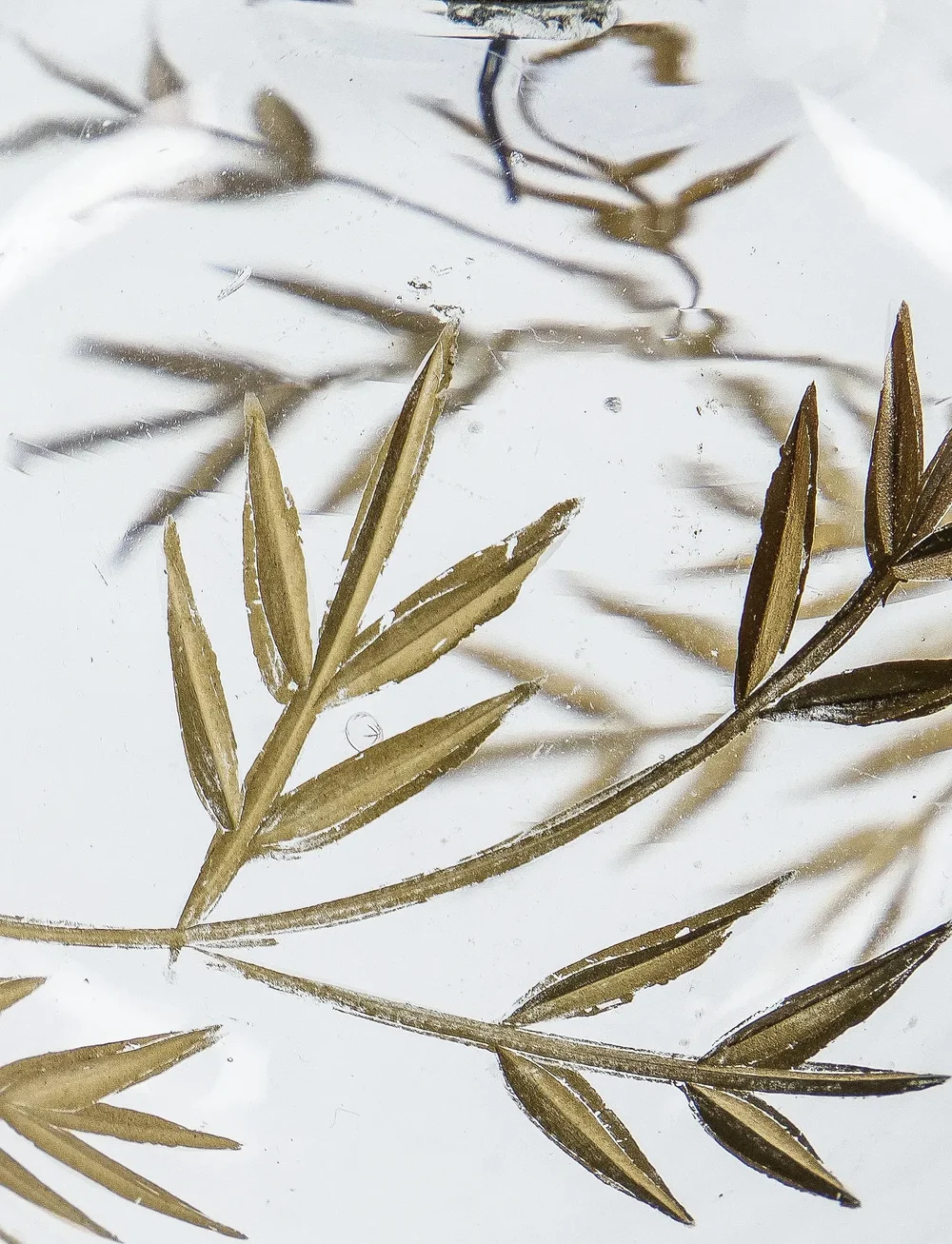 house doctor - Ornaments, HDLeaf, Clear;Gold - osta hinna alusel - klar, guld - 4