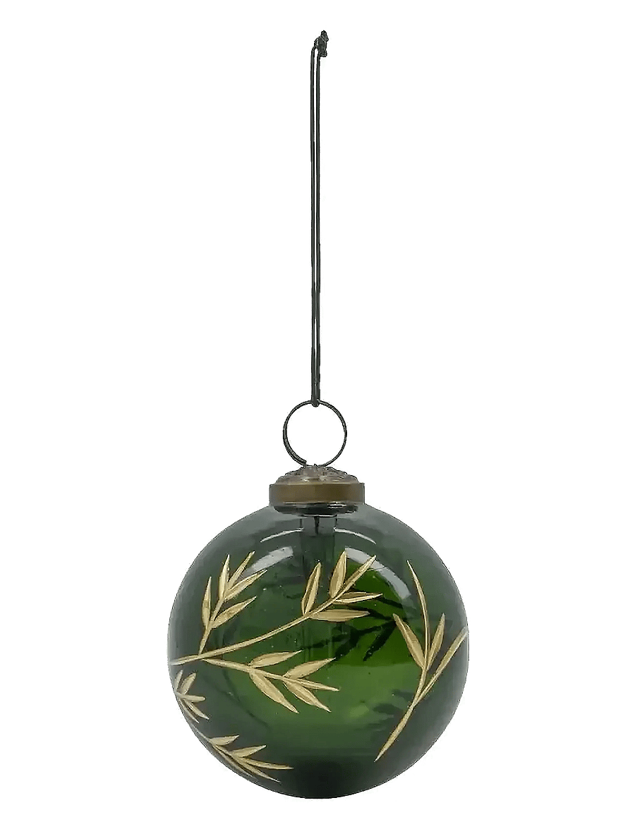 house doctor - Christmas ornament, HDLeaf, Green, - green - 2
