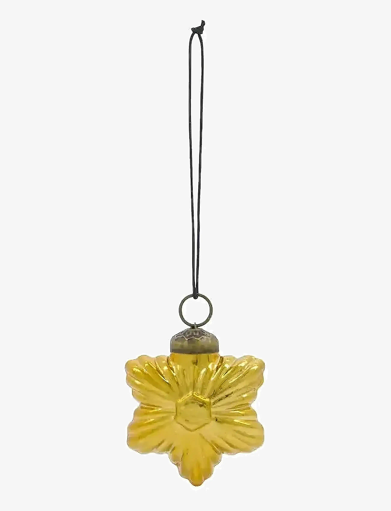 house doctor - Prydnader, HDHeart and Star, Gyllen - gyllen - 1