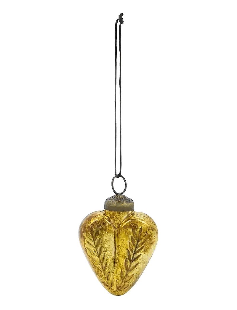 house doctor - Ornaments, HDHeart and Star, Golden - madalaimad hinnad - gyllen - 2