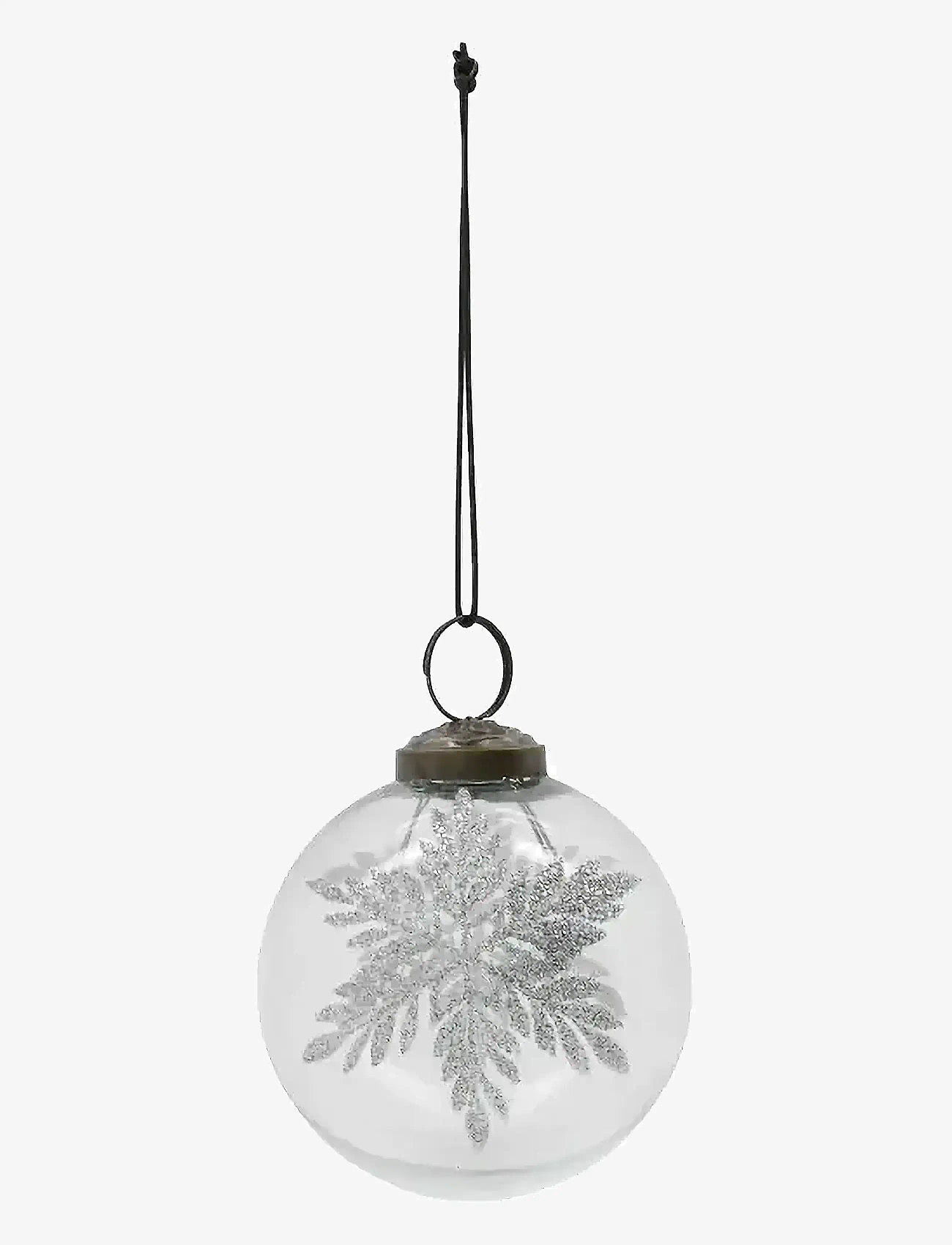 house doctor - Ornaments, HDSnowi, Clear;Silver - klar, silver - 2