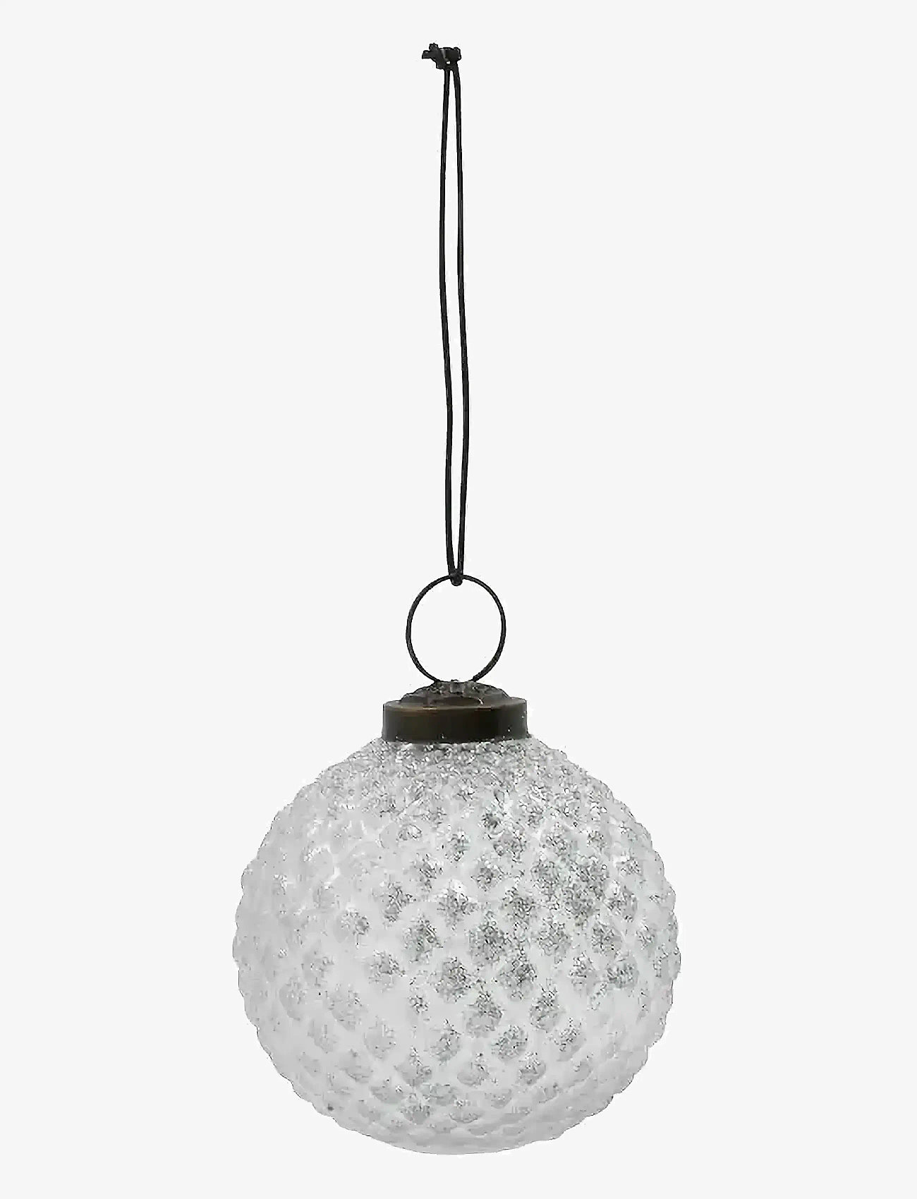 house doctor - Ornaments, HDSnowi, Clear;Silver - klar, silver - 3