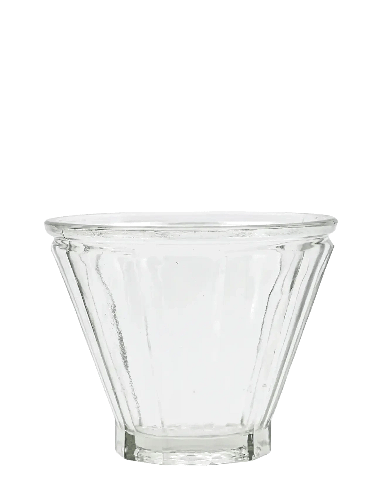 house doctor | Tealight Holder, Fren, Clear | H 9CM