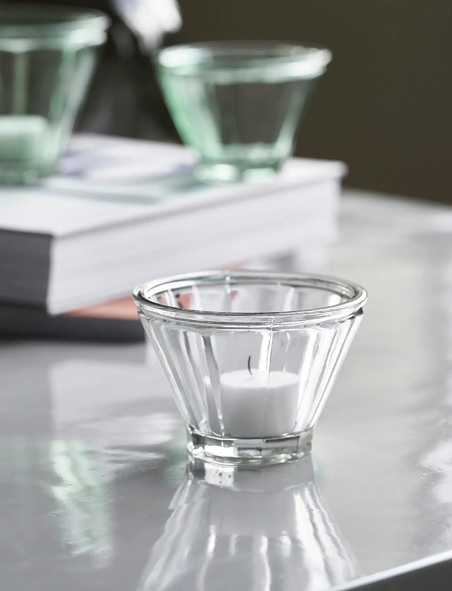 house doctor - Tealight holder, Fren, Clear - teelichthalter - clear - 0