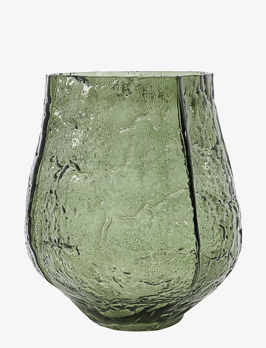 house doctor - Vase, Moun, Dark Green - dark green - 0