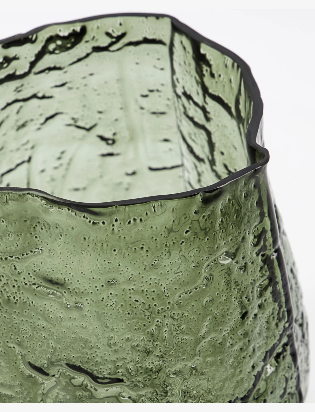 house doctor - Vase, Moun, Dark Green - dark green - 1