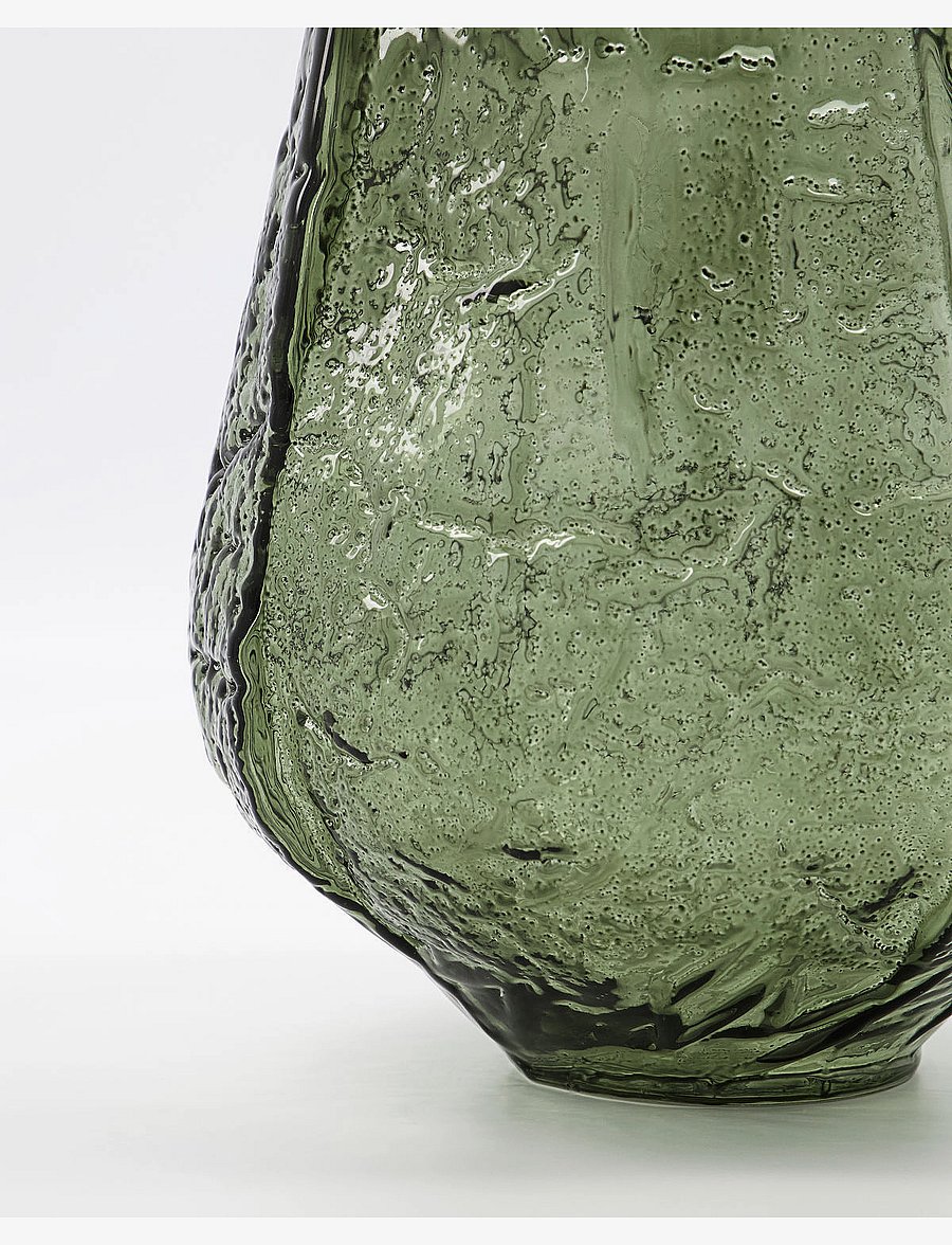 house doctor - Vase, Moun, Dark Green - dark green - 2