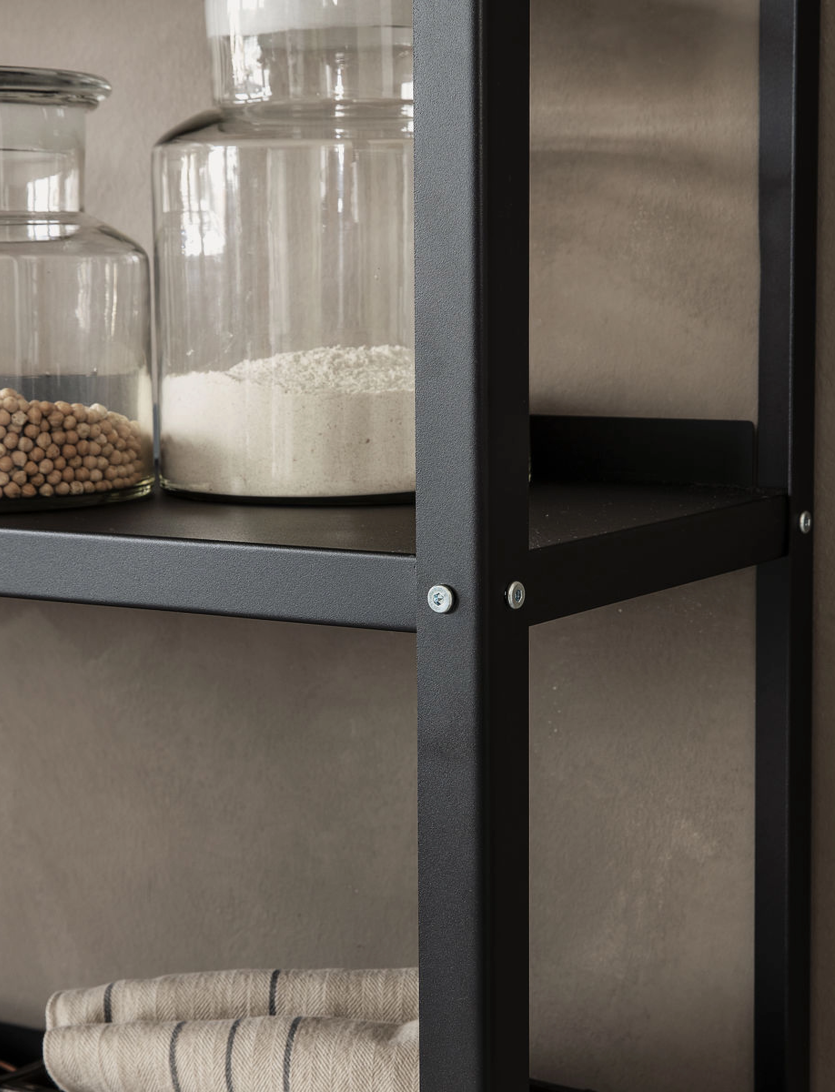 house doctor - Shelving unit, HDUse, Black - hyllor - black - 2