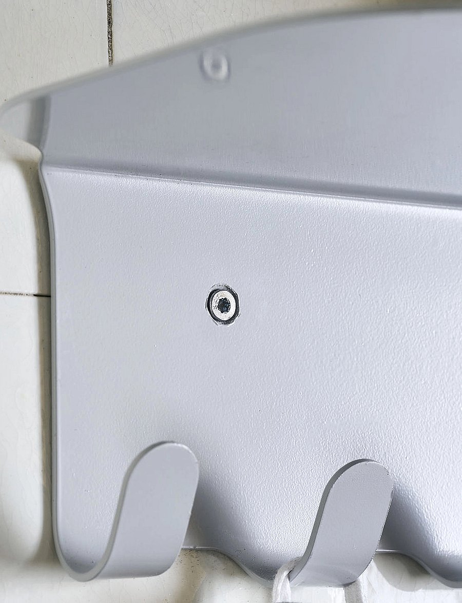 house doctor - Coat rack, HDBook, Light grey - haken & knöpfe - light grey - 5