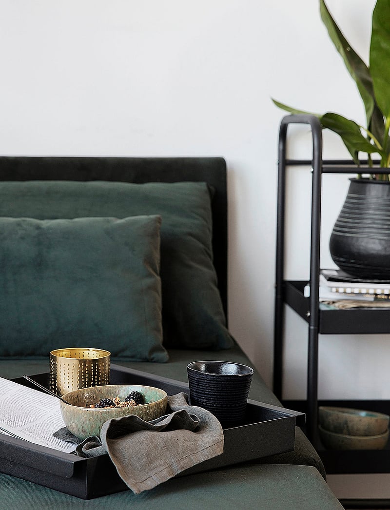 house doctor - Serveringsvagn, HDRoll, Svart - lauad - black - 2