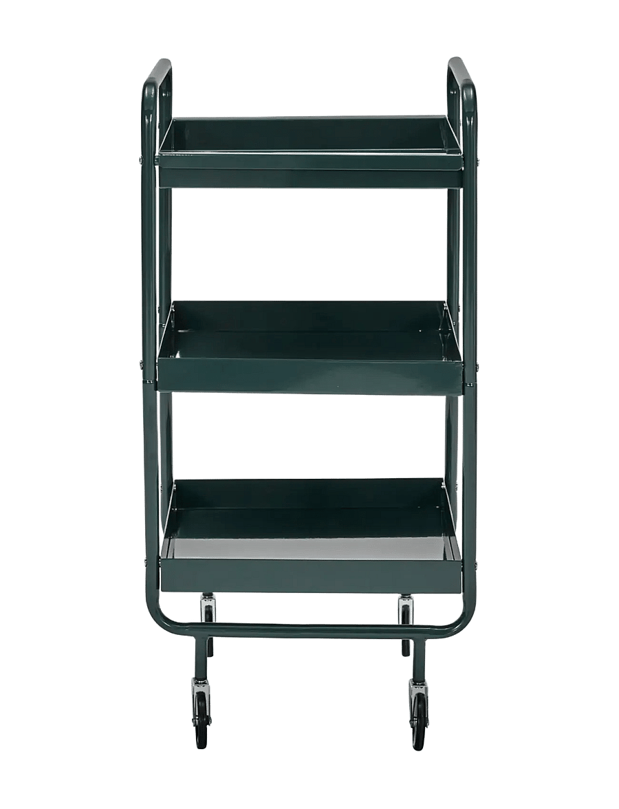 house doctor - Trolley, HDRoll, Dark green - tischwagen - dark green - 0