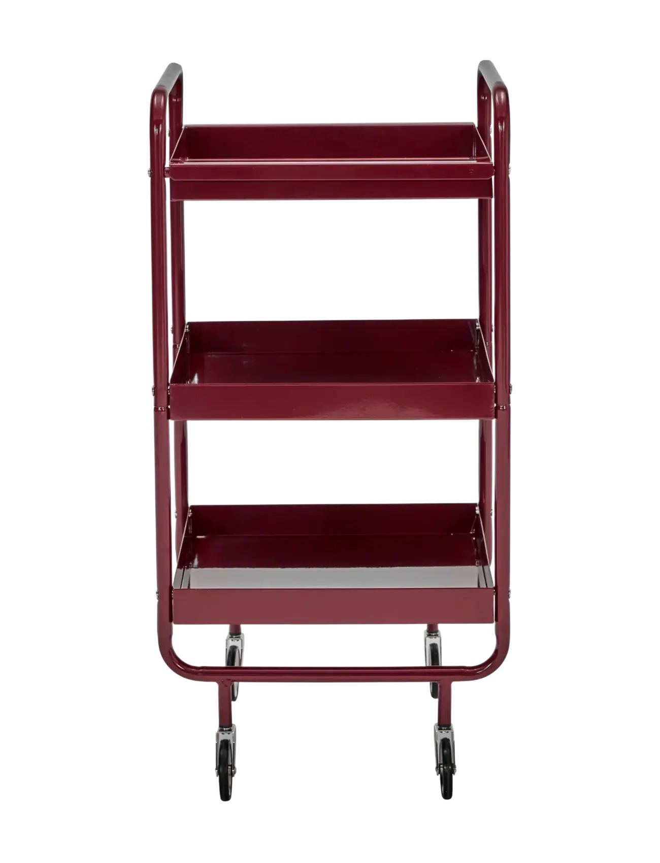 house doctor Trolley, Hdroll, Bordeaux, One Size, Tables, Burgunderrot - Table Trolleys, Homeware