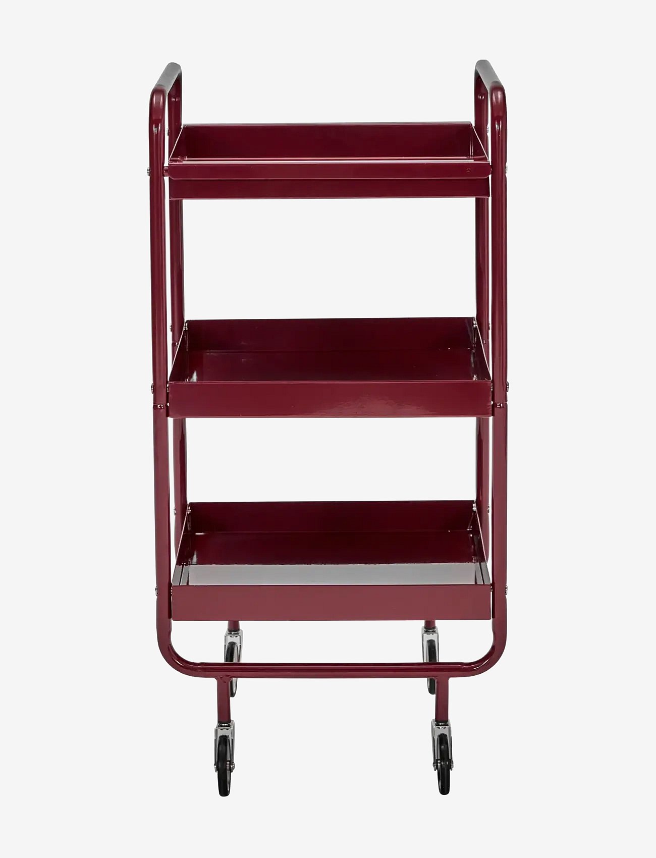 house doctor | Trolley, Hdroll, Burgundy | 42X38X85CM