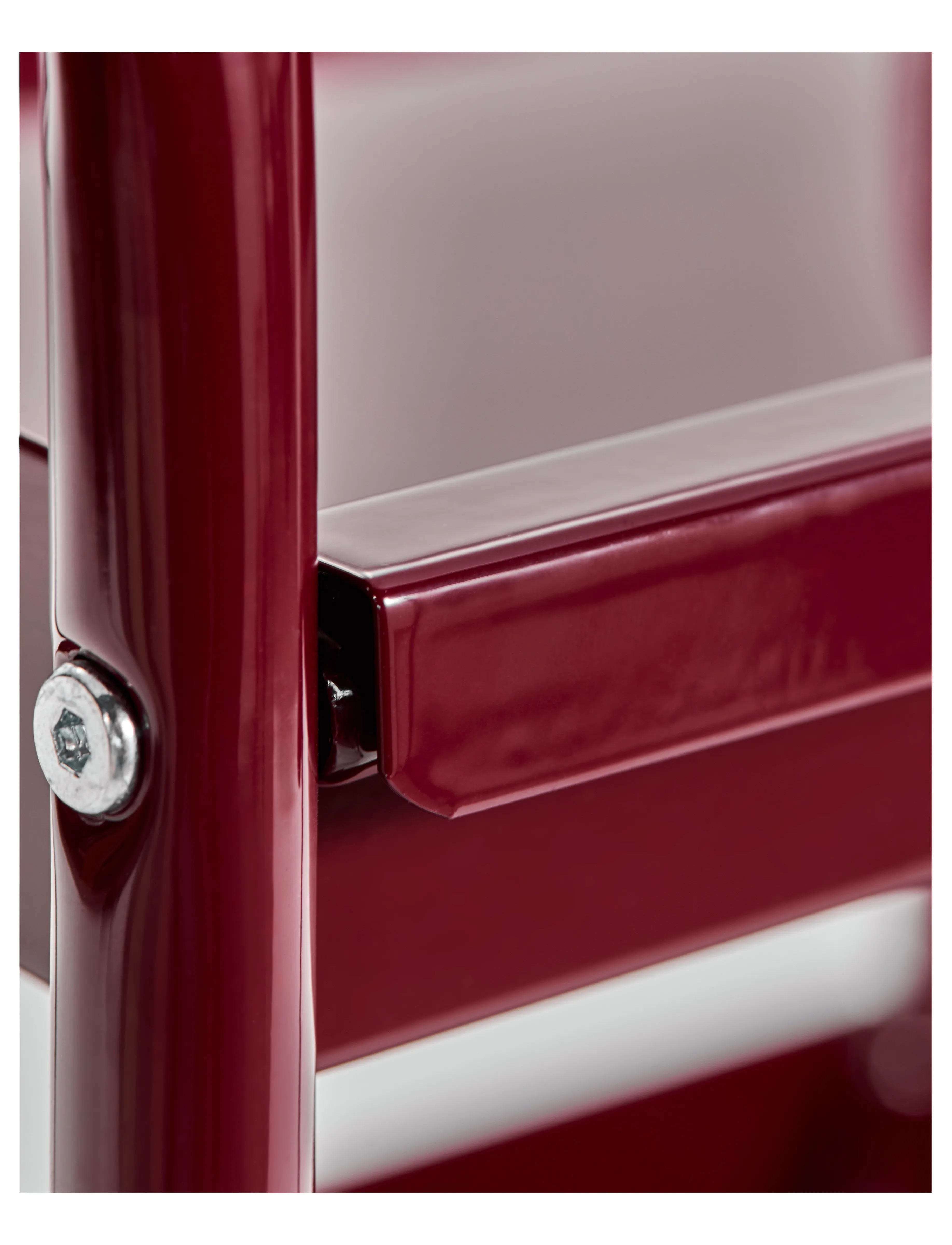 house doctor - Trolley, HDRoll, Burgundy - tischwagen - burgundy - 1