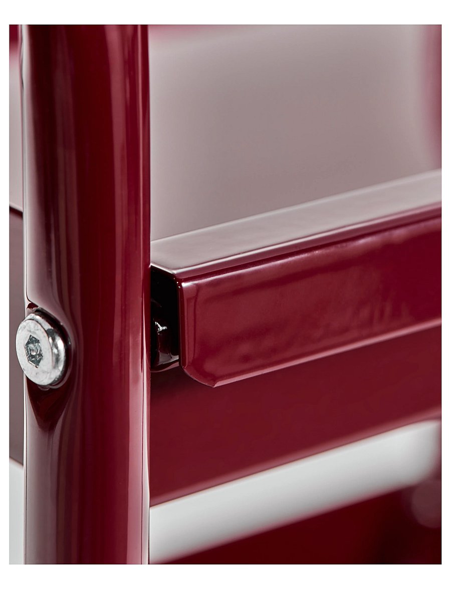 house doctor - Trolley, HDRoll, Burgundy - tischwagen - burgundy - 1