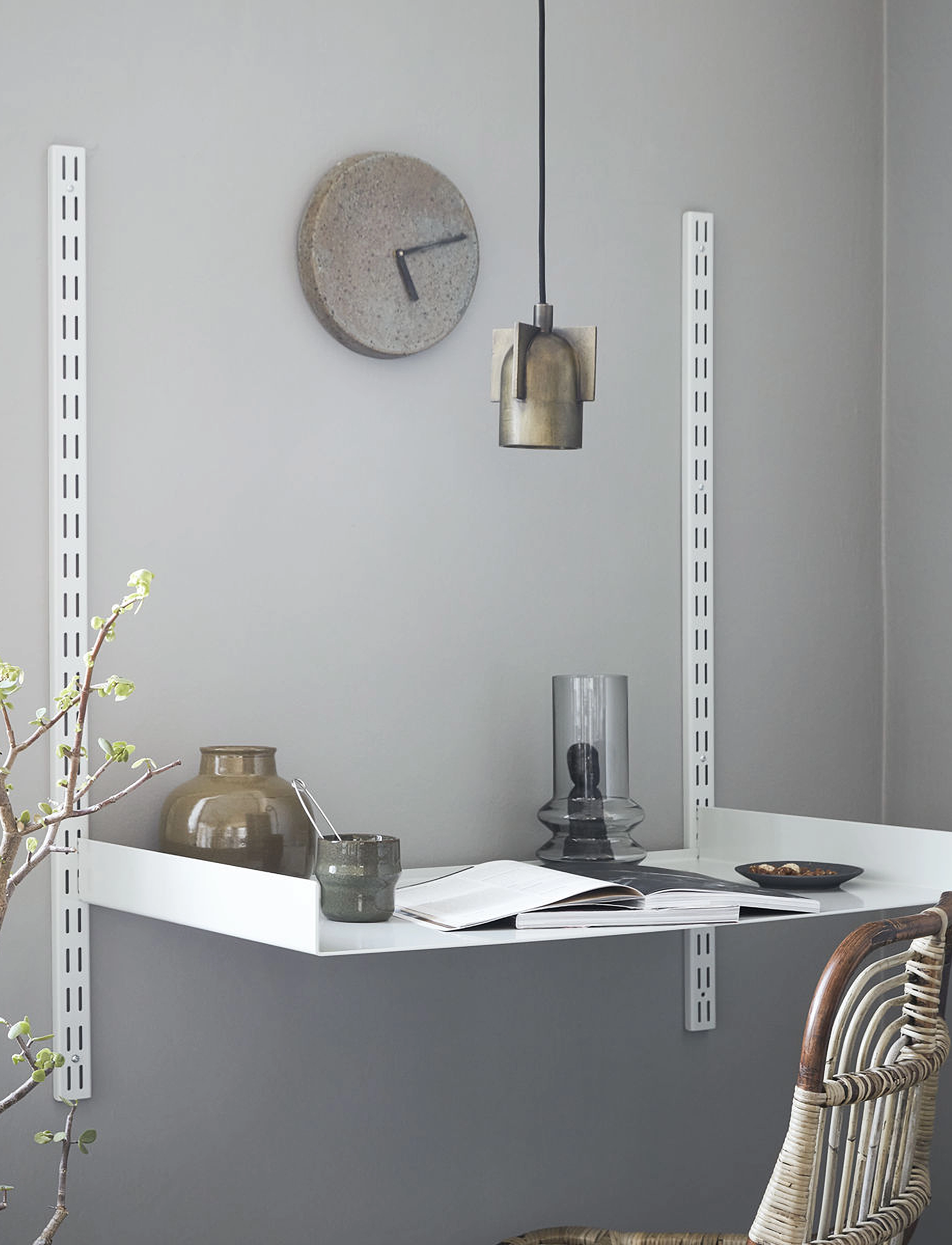 house doctor Desk For Shelving System, Hdfari, G, One Size, Grey, Møbler > Hylder, Unisex