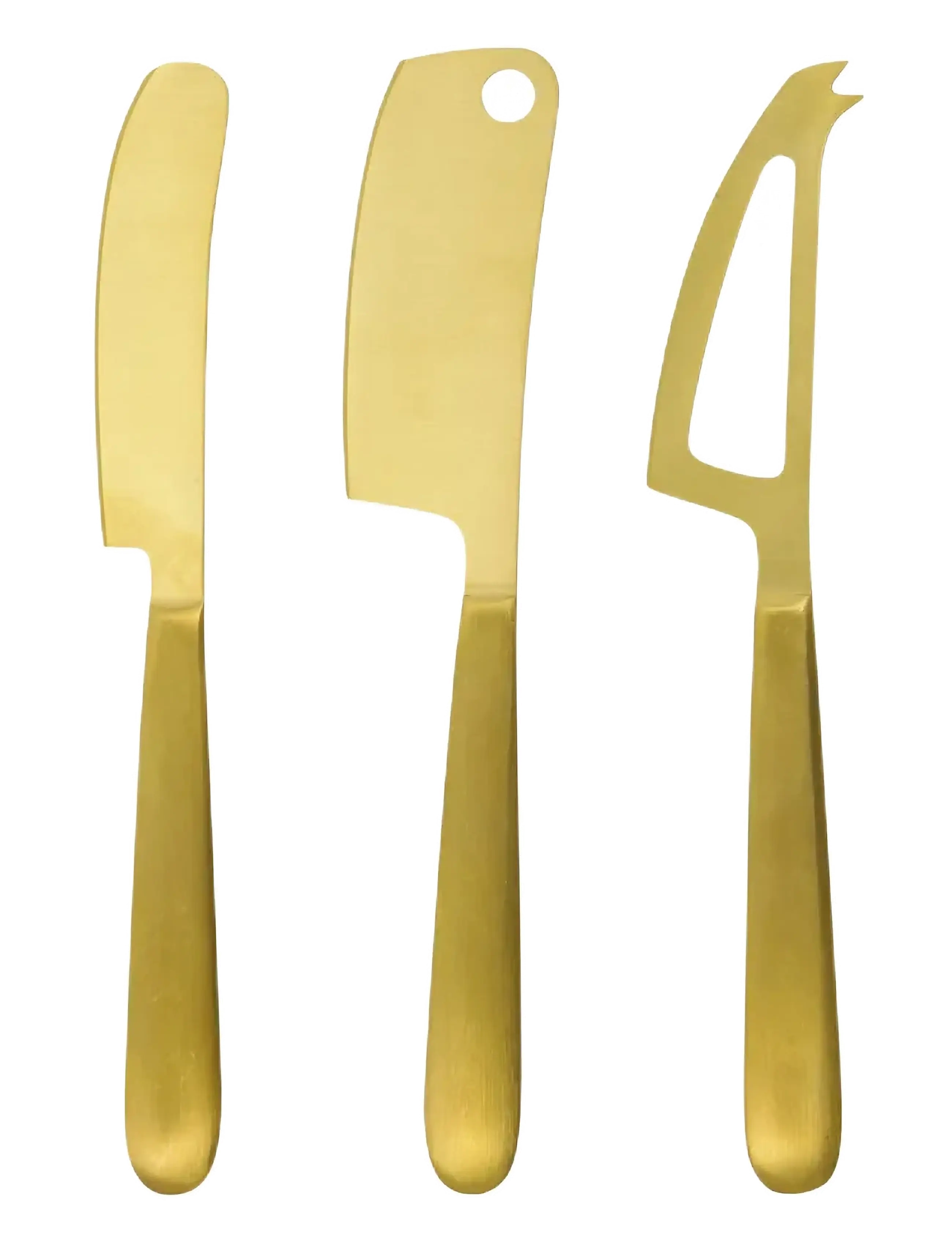 HOUSE DOCTOR Osteknive, Hdcheese, Gylden Gold - One Size - Unisex