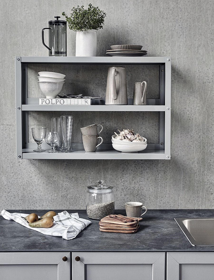 house doctor - Shelving unit, HDUse, Light grey - light grey - 3